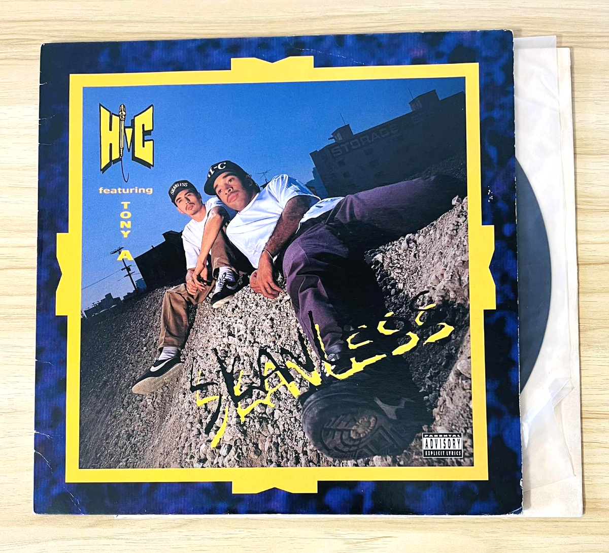 HI-C / Skanless 1991 US Original LP Vinyl DJ QUIK Skanless Records