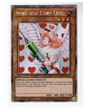 M/NM+ Injection Fairy Lily RA03-EN117 Platinum Secret Rare 1st Edition