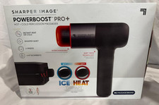 Sharper Image Powerboost Pro Massage Gun - Black E3 