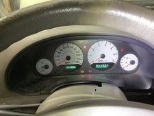 Speedometer Cluster White Face With Tachometer Mph Fits 05 Caravan 349749 Speedometer Cluster White Face With Tachometer Mph Fits 05 Caravan 349749