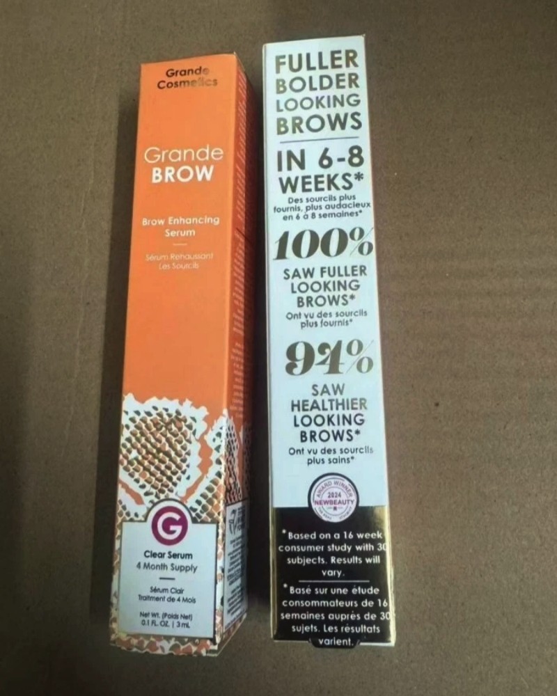 Grande BROW Enhancing Eyebrow Serum 3ml 0.1oz 4 Month Supply Sealed New with Box