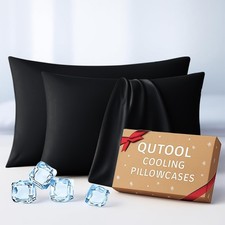 Premium Cooling Pillowcases King Size Set of 2 for Hot Sleeper  Night Sweats...