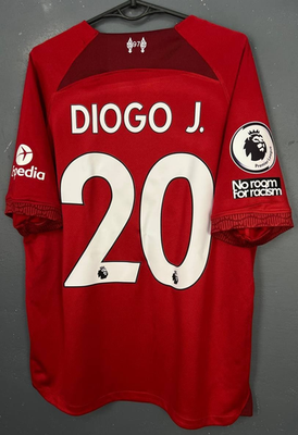 MEN'S FC LIVERPOOL 2022/2023 DIOGO JOTA #20 SOCCER FOOTBALL SHIRT