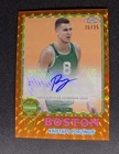 2024 Topps Chrome Basketball Orange Geometric Refractor Kristaps Porzingis #73TA-KP PSA 10