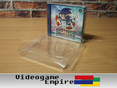 10x Schutzhüllen 0,4mm Sega Dreamcast Spiele OVP Hüllen / Game Box Protector
