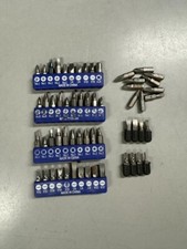 Lot Of 54 Assorted Screw Driver Bits Cordless Drill Gun Heads - See Images Lot Of 54 Assorted Screw Driver Bits Cordless Drill Gun Heads - See Images