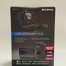 AVerMedia Live Streamer DUO Webcam Bundle BO311D - New:Openbox