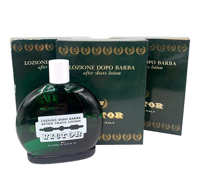 Victor After Shave Lotion 140ml x 3 Packungen sehr selten Vintage