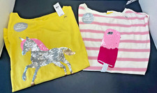 NWT Gap Kids Girls Reversable Sequin Shirts Unicorn Popsicle XXL