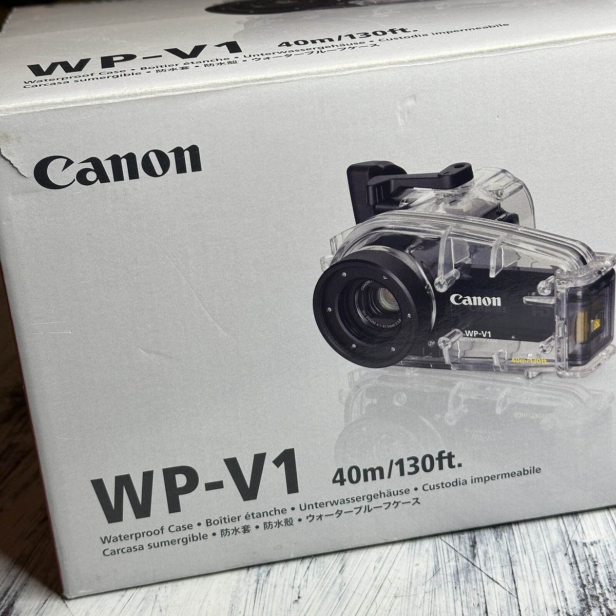 Canon PowerShotS95 ＋ウォータープルーフケースWP-DC38 Canon ウォータープルーフケース Powershot S95用 40m防水 WP-DC38