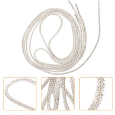 Fashion Shoelaces Crystal Child Man for Sneakers Rhinestone Bling