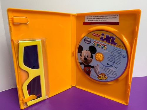 Fisher Price IXL Learning System Software Mickey Mouse Clubhouse CD-ROM Disney - Picture 3 of 3