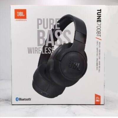 JBL TUNE 700BT Wireless Over-Ear Headphones Black AU