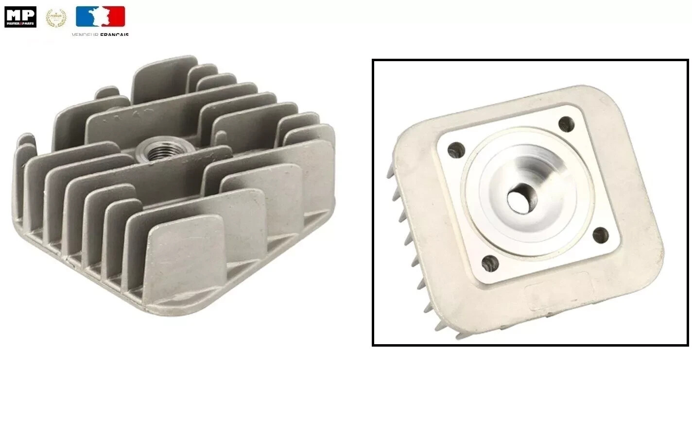 Culasse Teknix en aluminium pour scooter Piaggio 50 Typhoon AC