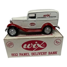 WIX Die Cast Bank 1932 Panel Delivery Bank ERTL 1991 