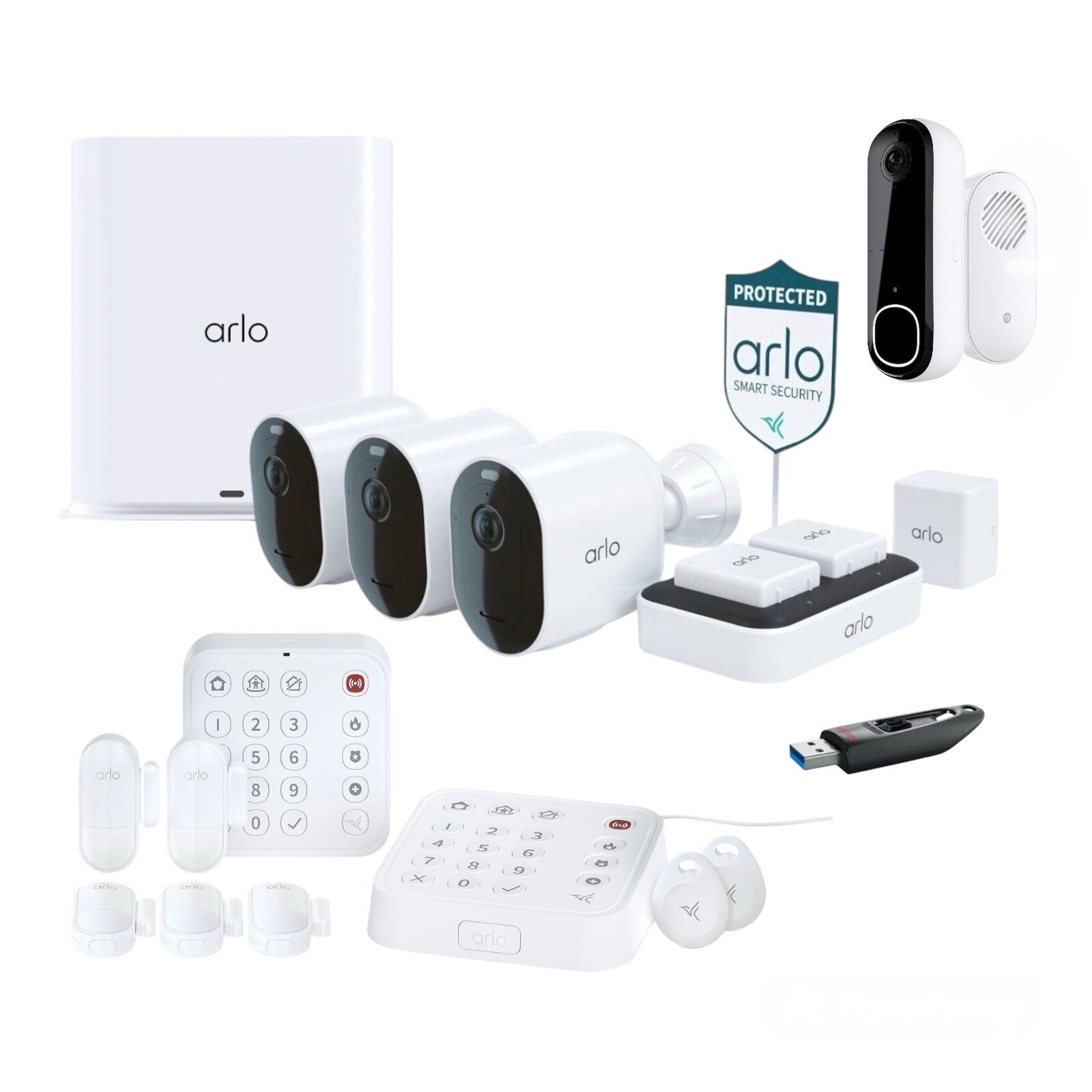 Disha Costco Arlo Pro Pack Floodlight Camera Arlo Pro Security