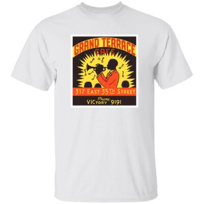 Grand Terrace Cafe Jazz Club T-Shirt | New York City Nightlife Fashion Retro