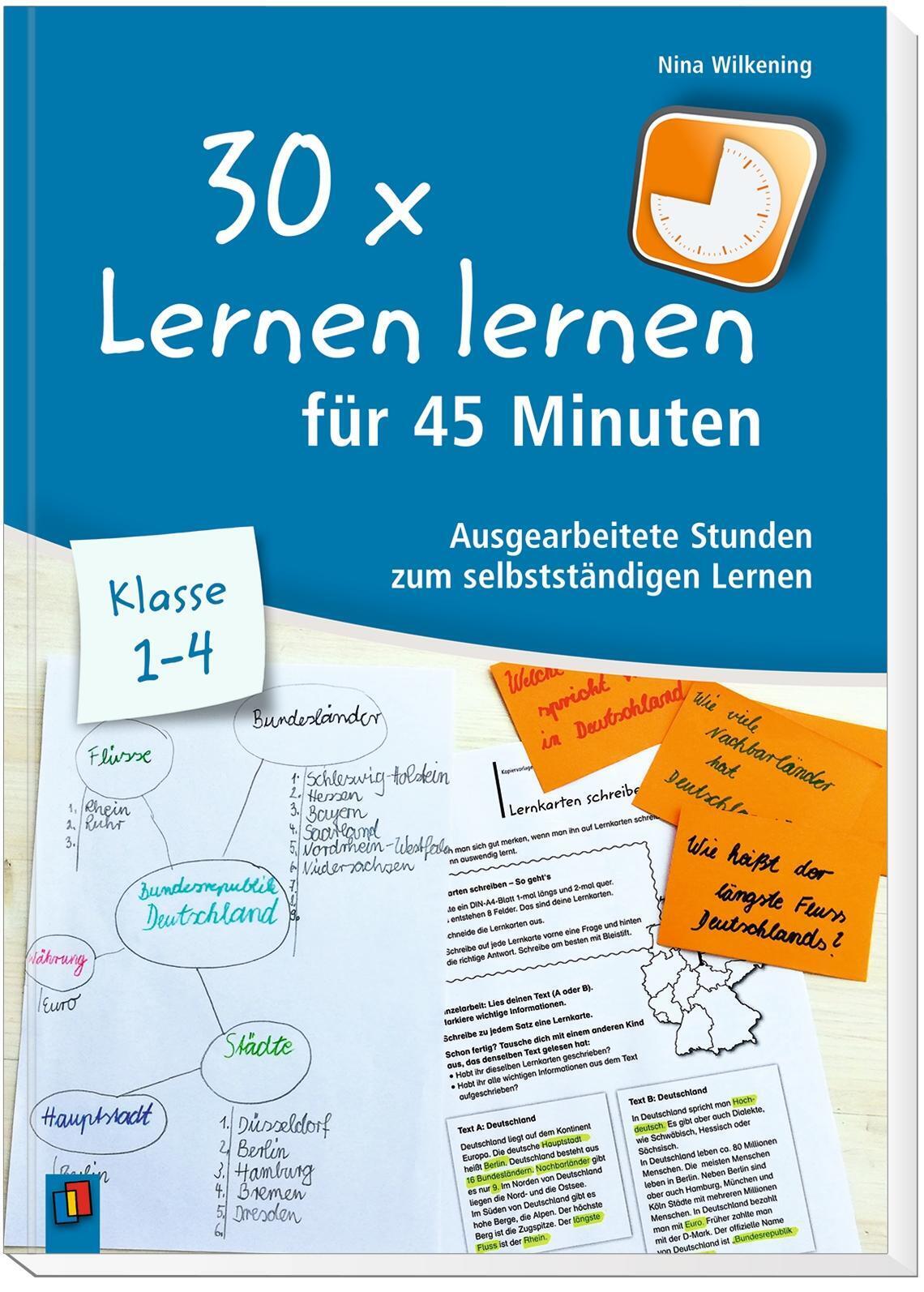 Thumbnail - 30 X Lernen Lernen Für 45 Minuten - Klasse 1-4 | Ausgearbeitete