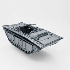 Battlegroup FoW LVT-2 Water Buffalo ( USA, WW2)Various Scales 3D Printed
