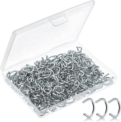 Galvanized Hog Rings, 1/2