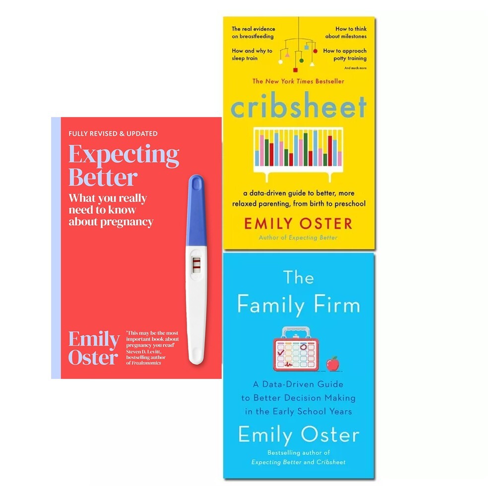 Emily Oster Crib Sheet Emily Oster Collection Books Set Expecting