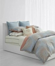Ralph Lauren Marley KING Duvet Cover Two King Shams. Medallion. Brand New 