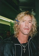 Duff McKagan "Guns N' Roses" autograph signed 20x30 cm picture