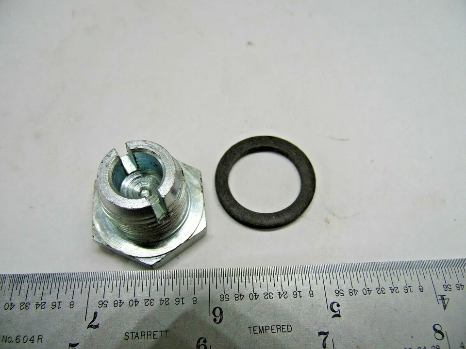 090-017 TAPÓN DE DRENAJE PARA SARTÉN DE ACEITE 11/16"-20 ROSCAS DE GRAN TAMAÑO 37612 Foto 3 de 4