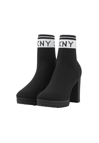 🆕 DKNY black leather shiny platform shoes | eBay display picture 1