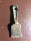 2 Vintage Miniature Toy Shovels, Metal: Spade & Coal Shovel — photo 7