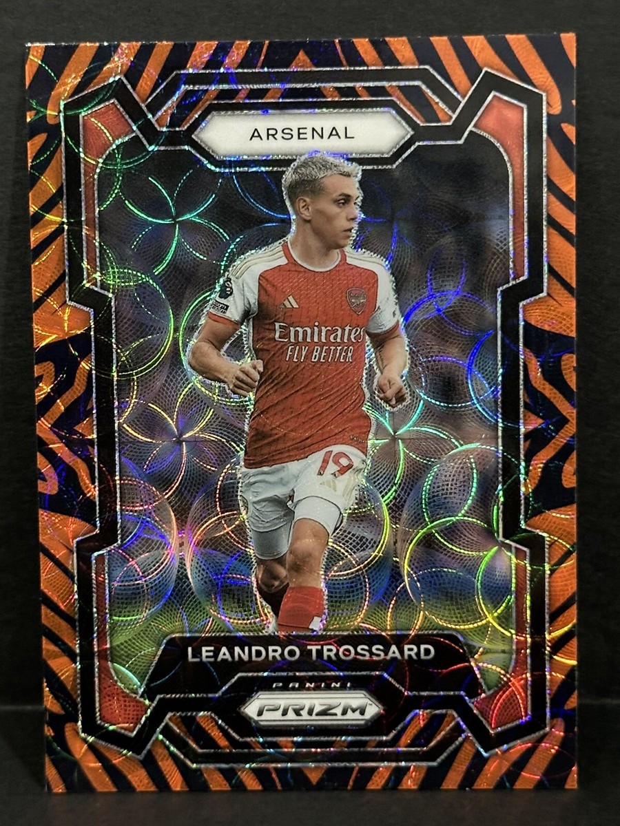 その他 Panini Prizm Minamino Takumi Tiger prizm 2023-24 Panini Prizm EPL Arsenal Leandro Trossard Tiger Stripe