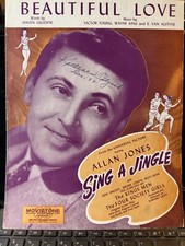 Universal Movie sheet music from SING A JINGLE Alan Jones