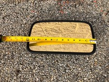 7" x 12" Universal Farm Tractor Mirror, Super Size, Offset Clamp Mounting