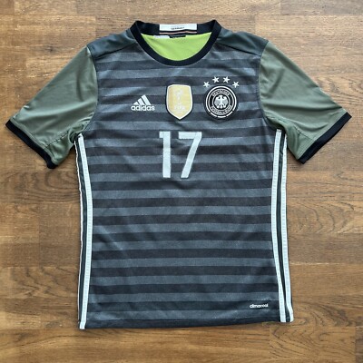 Adidas FIFA 2014 Germany National Soccer Team Jerome Boateng #17