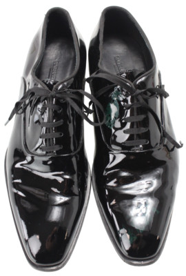 Suitsupply Formal Shoes Mens Eu 41.5 / UK 7.5 Patent Leather Almond Toes Black