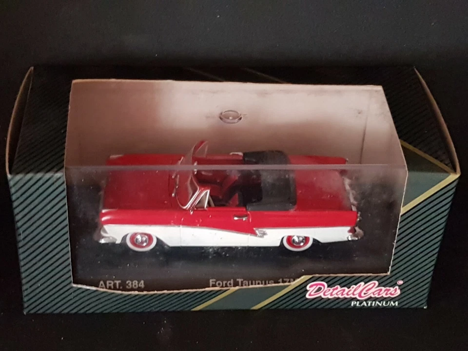 Ford Taunus 17M 1957 Cabriolet 1:43 Detail Cars art.384 - Immagine 2 di 2