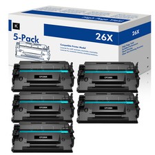 5PK CF226X Toner Cartridge For HP 26X Laserjet Pro M402n M426 M426fdw W/Chip