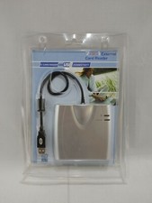 NEW 7-in-1 External Card Reader USB 2.0 Silver - Reads XD  SmartMedia Cards