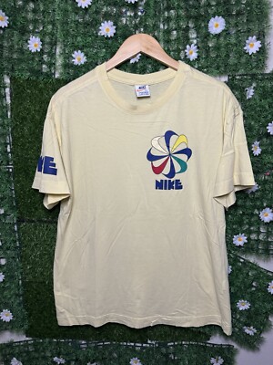 Vintage Retro Nike Pinwheel T-Shirt Mens Large T-Shirt Sportswear