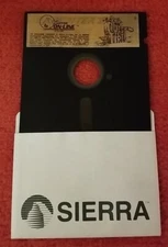 Sierra On-Line BC's Quest for Tires for Commodore 64 Floppy Disk Untested 