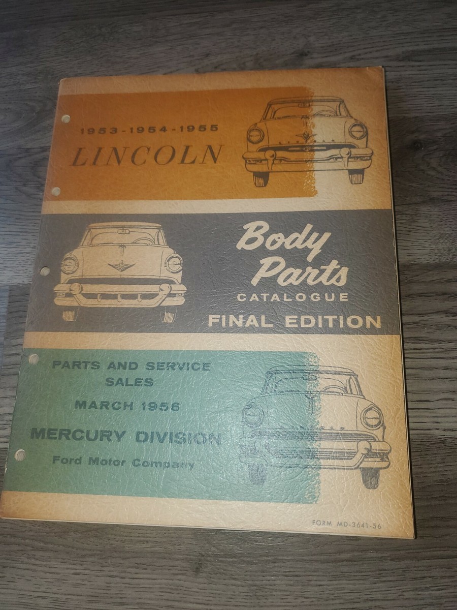 1955 Lincoln Salvage Parts