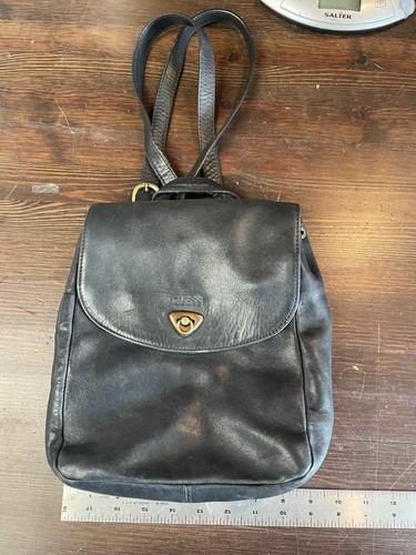 guess small black backpack