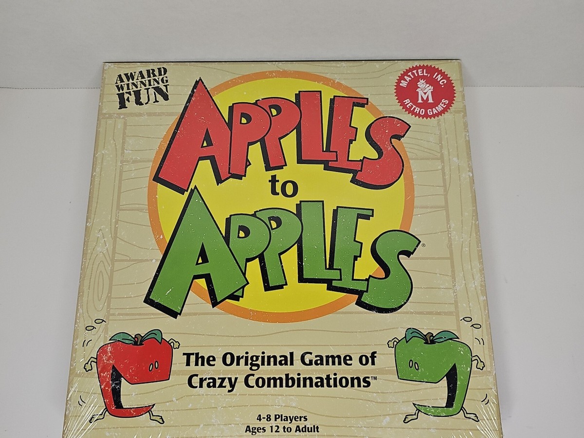 SEALED* Apples to Apples The Original Card Game | Mattel | eBay
