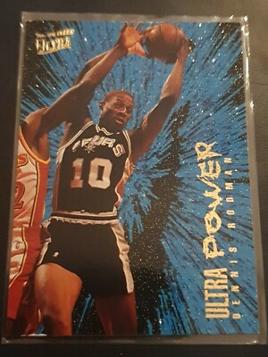1994-95 Ultra Power #9 Dennis Rodman Spurs - Vintage
