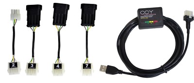 SET LPG FTDI SCHNITTSTELLE MIT 4 ADAPTER (5 STECKER) ELPIGAZ LANDI AG AC