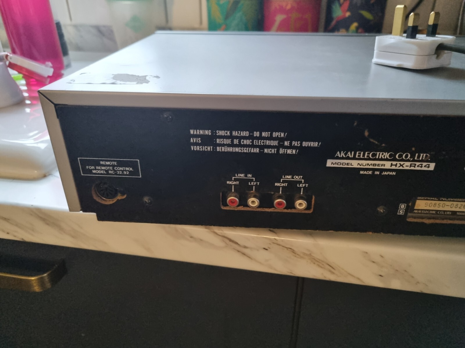 Akai HX R44 Stereo Cassette Deck eBay