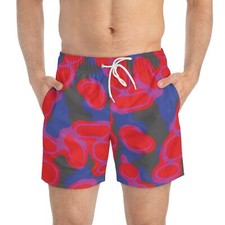 Artistic Designer Swim Trunks AOP