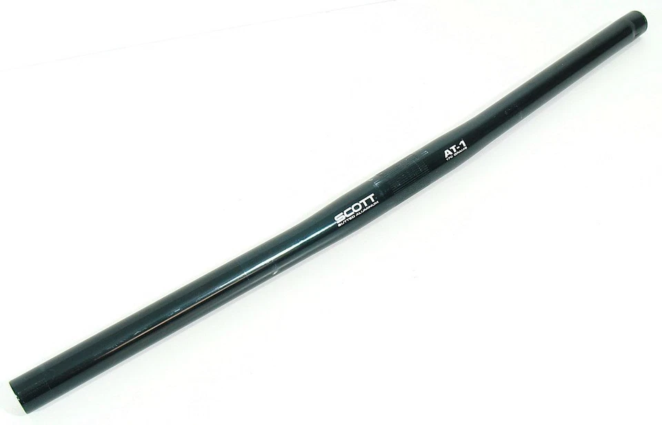 Scott AT-1 VTT Rétro Guidon Plat Aluminium 560Mm Ø25,4Mm 178G Rétro Culture VGC - Photo 1/4