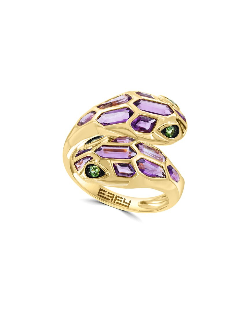 Effy Fine Jewelry 14K 2,40 Ct. Кольцо с двумя драгоценными камнями Женское 7