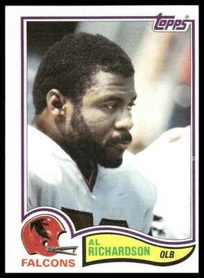 Al Richardson 1982 Topps #289 Atlanta Falcons